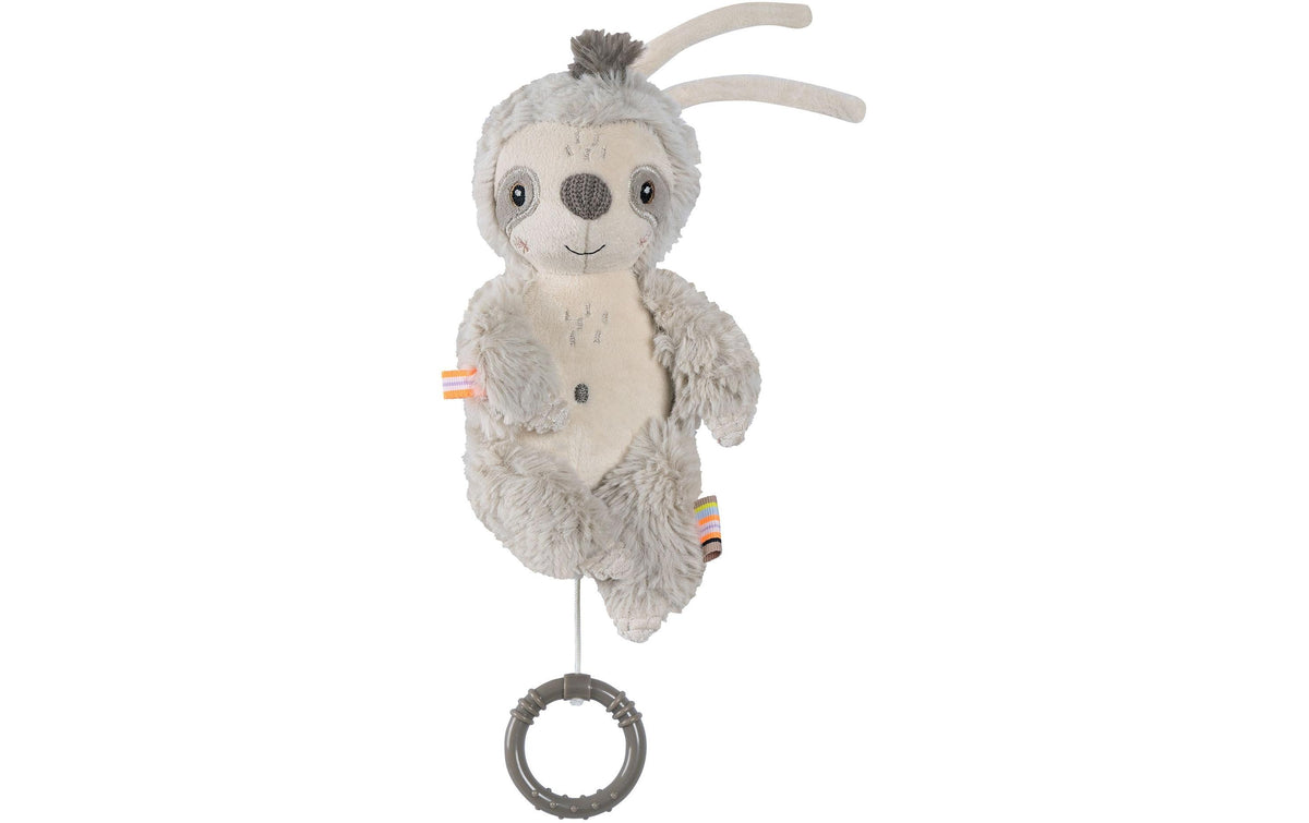 Fehn Mini-Spieluhr Faultier Lazy, Crazy & Pink