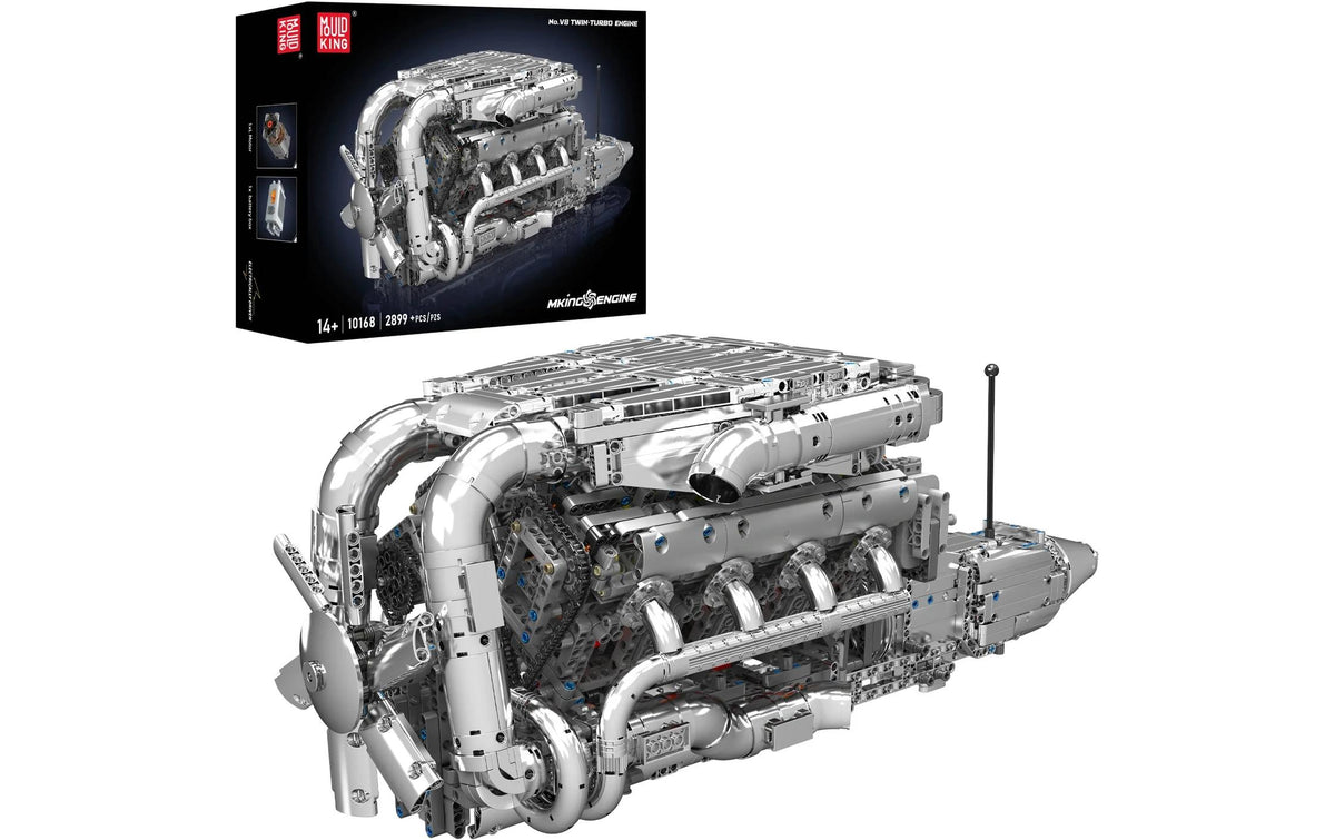 V8 Twin-Turbo Motor Elektrisch