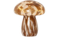 Star Trading Glas Dekoration Funghi Indoor, IP20, warmweiss, braun