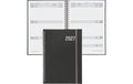 Biella Geschäftsagenda Dispo Term Savanna d-grau, o-Wire, 2027, 1W/2S, 14.5x20.5 cm
