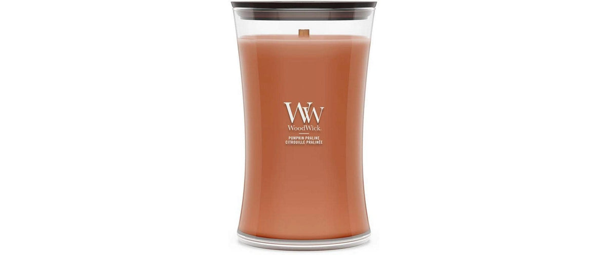 Woodwick Pumpkin Praline Large Jar