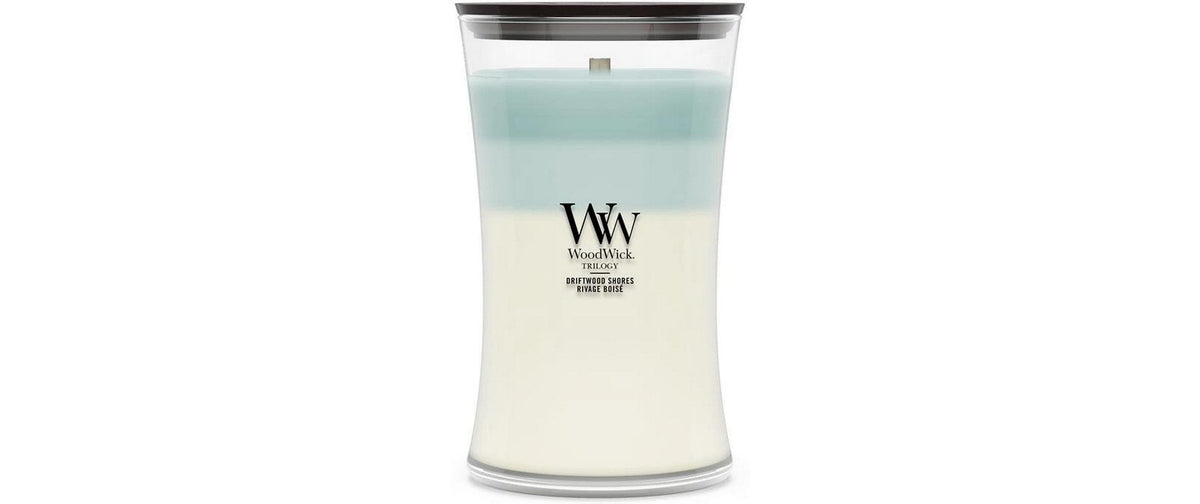 Woodwick Driftwood Shores Trilogy Large Jar