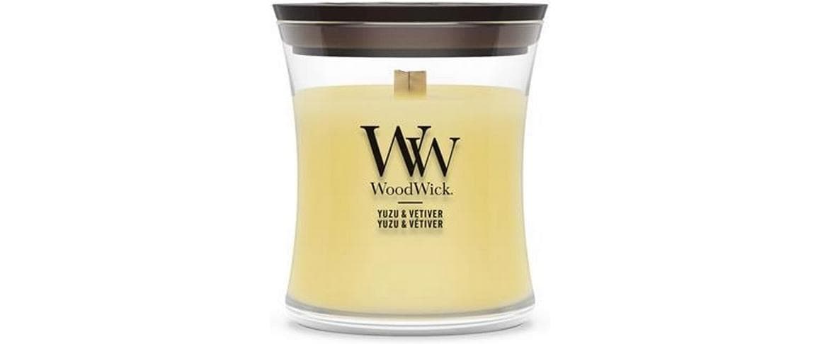 Woodwick Yuzu & Vetiver Mini Jar