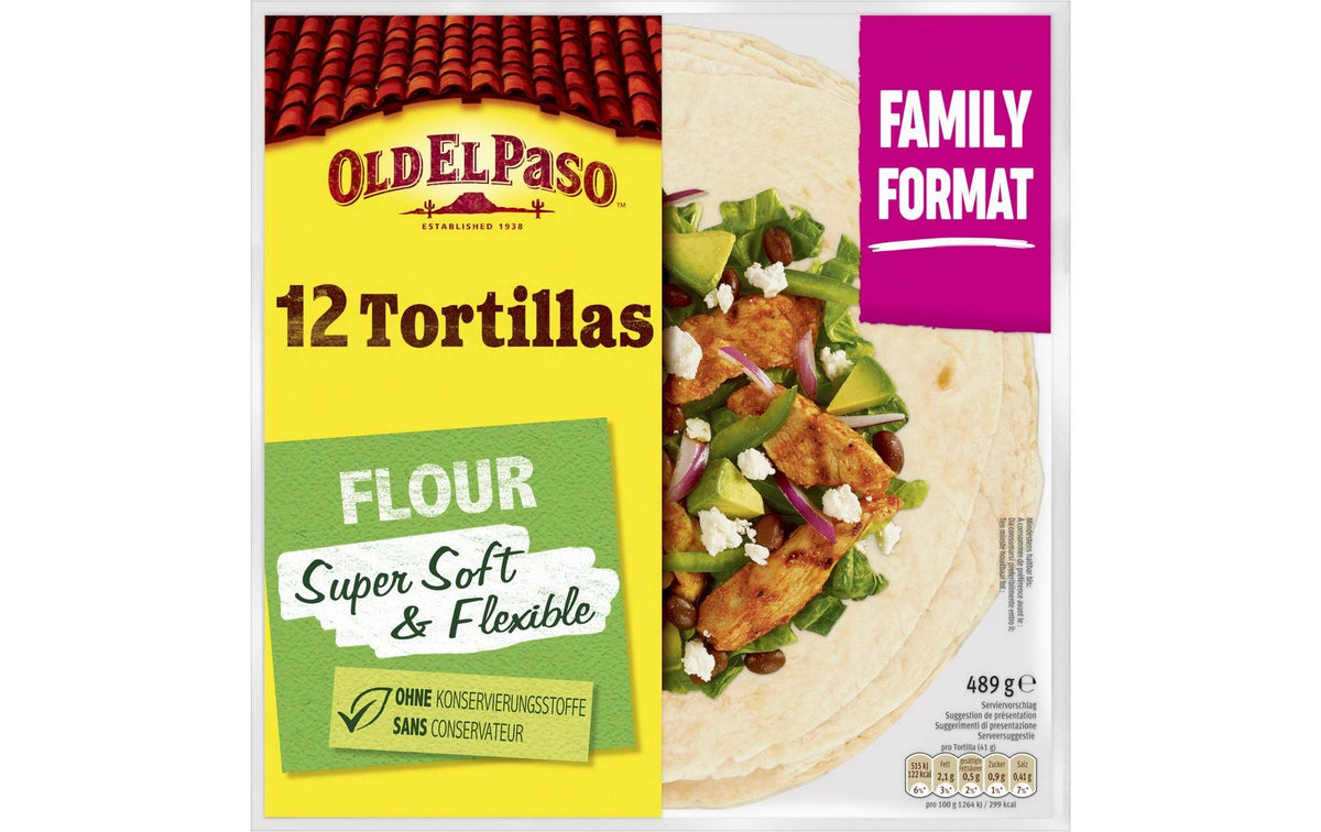 Tortillas Family Pack 12 Stück