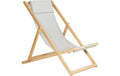 RELAX - OUTDOOR-LIEGESTUHL BUCHENHOLZ IN WALNUSS-FARBE