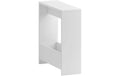 Woody Fashion Beistellstisch Simpi Weiss, 55x60x20 cm