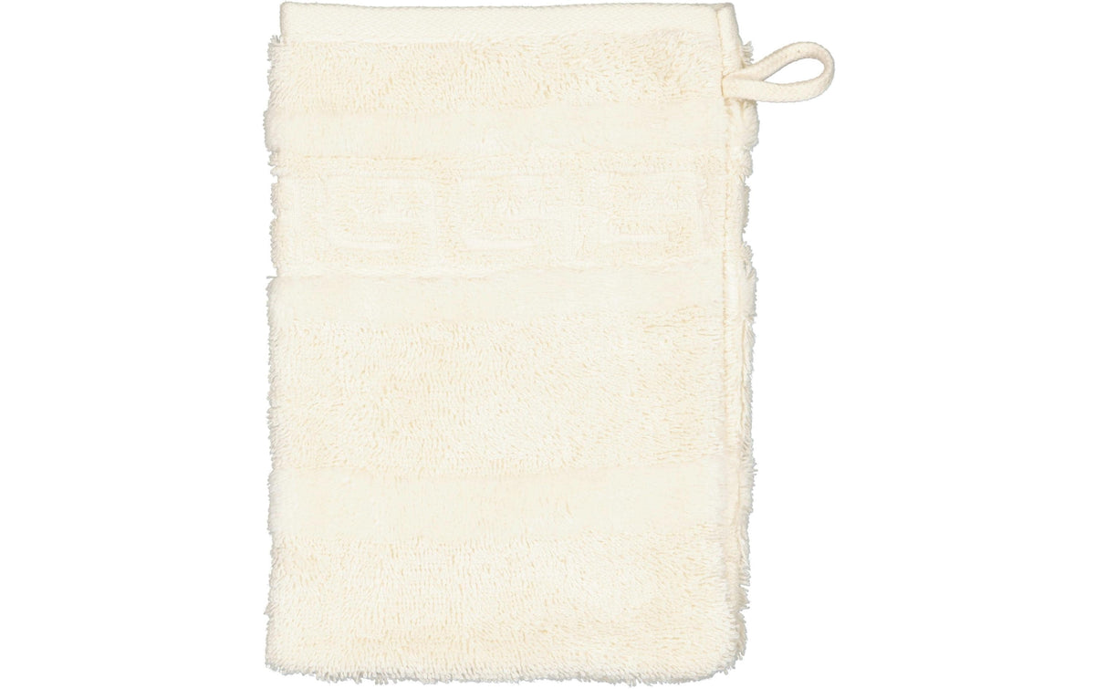 Cawö Waschhandschuh Noblesse beige 16 x 22