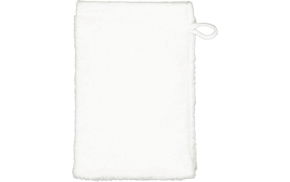 Cawö Waschhandschuh Lifestyle weiss 16 x 22