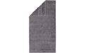 Cawö Handtuch Noblesse dunkelgrau 50 x 100