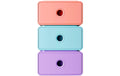 Exacompta Tiny Box Candy Tidy, 3-er Set A5+, stapelbar, recyc. Kunsstoff