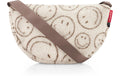 Reisenthel moonbag S smiley teddy chocolate