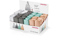 mini maxi shopper display box metallic