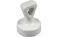 Berec Griffmagnet mit Öse, weiss, 2-er Set Kunststoff, Ø 17 mm, Neodym