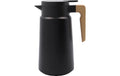 House Doctor Thermoskanne Cole, 1.8 Liter Schwarz,16x25.8x13.5cm(BxHxL),Edelstahl,PP