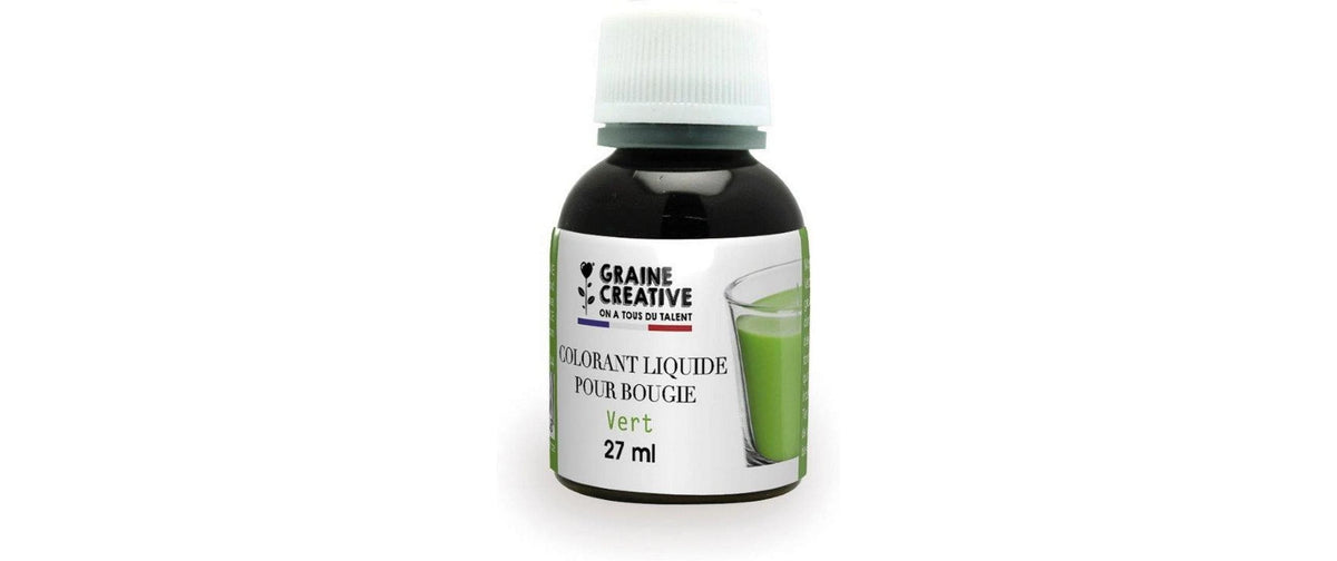 Graine Wachsfarbe flüssig 27 ml, Grün