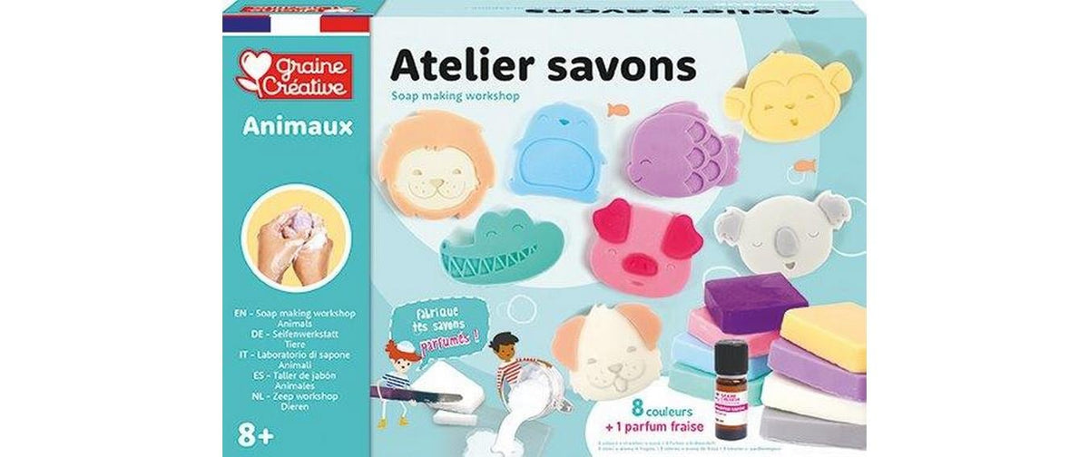 Graine Bastelset Seifenwerkstatt Tiere
