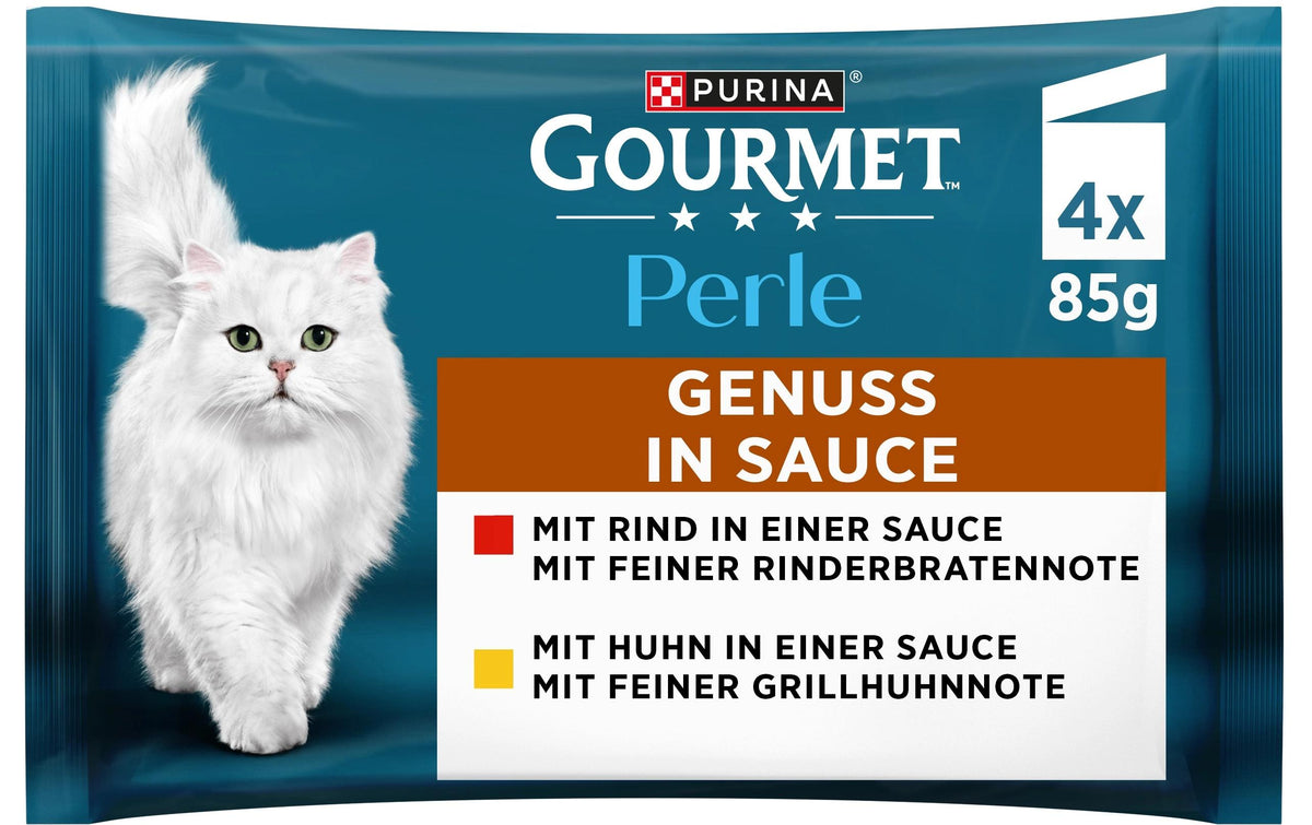 Gourmet Perle Genuss in Sauce 4x85g 340 g