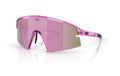 BLIZ P006s, TRANSPARANT PINK Sportbrille, Lens Brown w rose multi