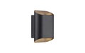 Nordlux Nico 22 Round Max Wandleuchte Schwarz