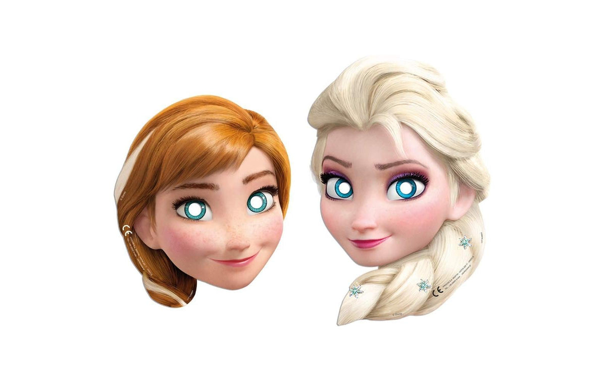 Fiesta Masken Frozen 6 Stk