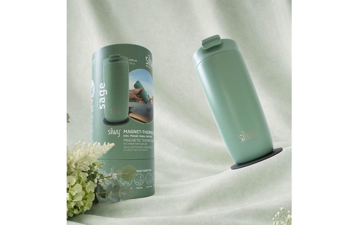 Silwy Magnet-Thermo-Cup SAGE
