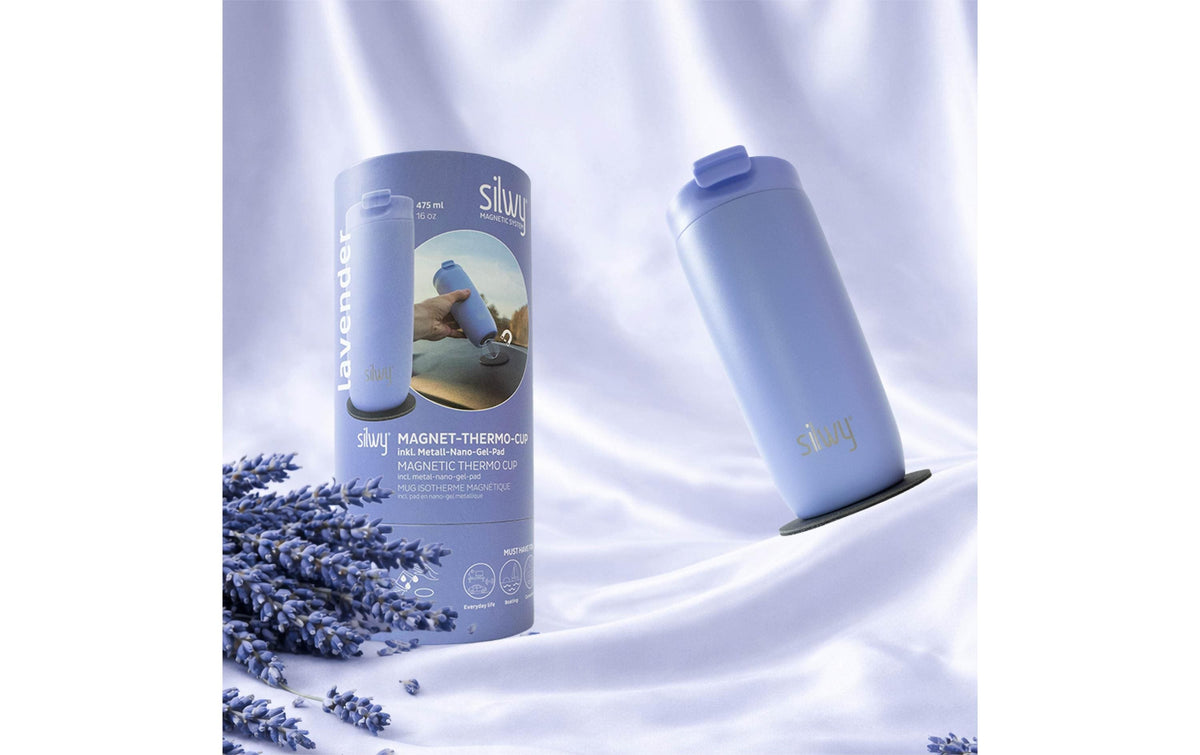 Silwy Magnet-Thermo-Cup LAVENDER