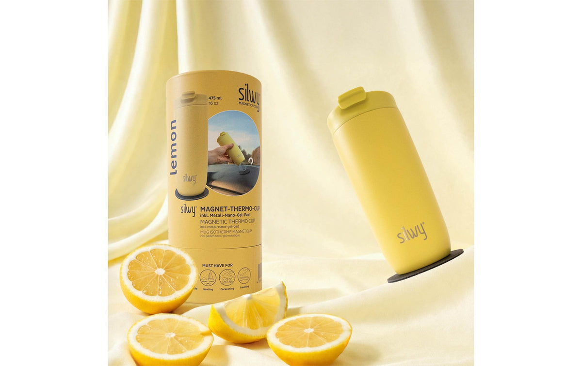 Silwy Magnet-Thermo-Cup LEMON