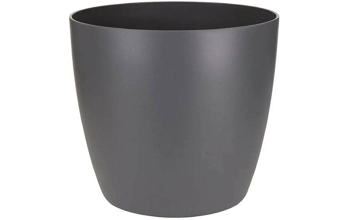 Elho Blumentopf Brussels rund mini 7cm anthrazit