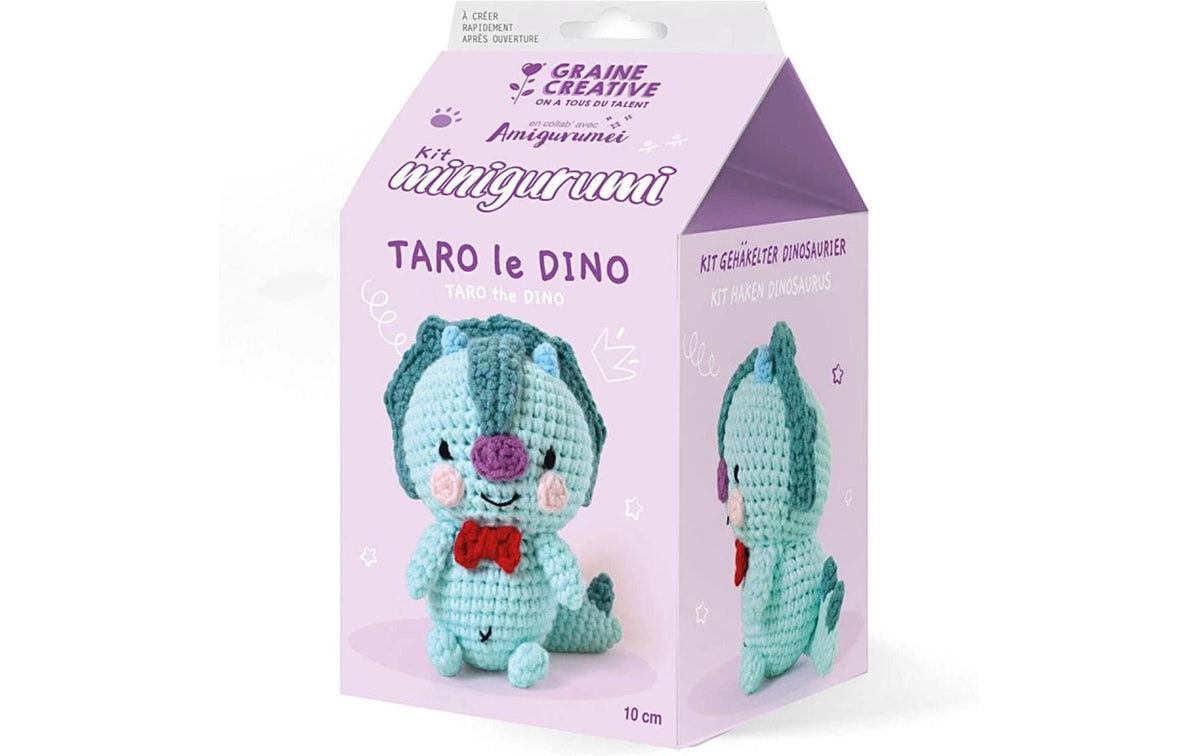 Graine Häkelset Minigurumi Dinosaurier