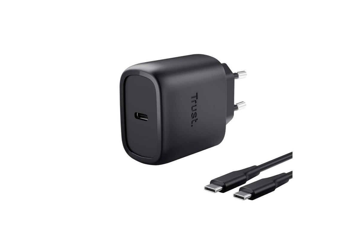 Trust Maxo USB-C 45W GaN 1 Port Wall Charg schwarz