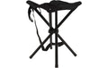 FTM Campinghocker Schwarz 60x56x91cm