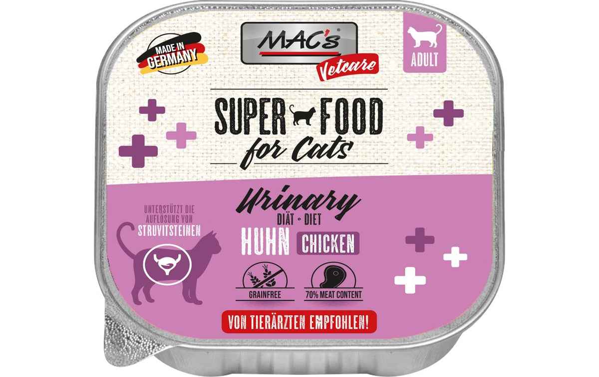 Macs Cat Vetcare Urinary Huhn 100 g