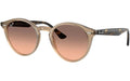 Ray-Ban RB2180, TORTLEDOVE Sonnenbrille, Lens PINK GRADIENT GREY