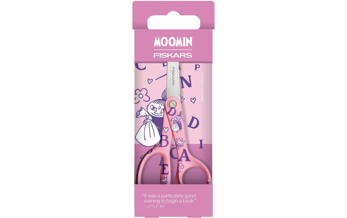Fiskars Kinderschere Moomin ABC Littly My 13cm, rosa