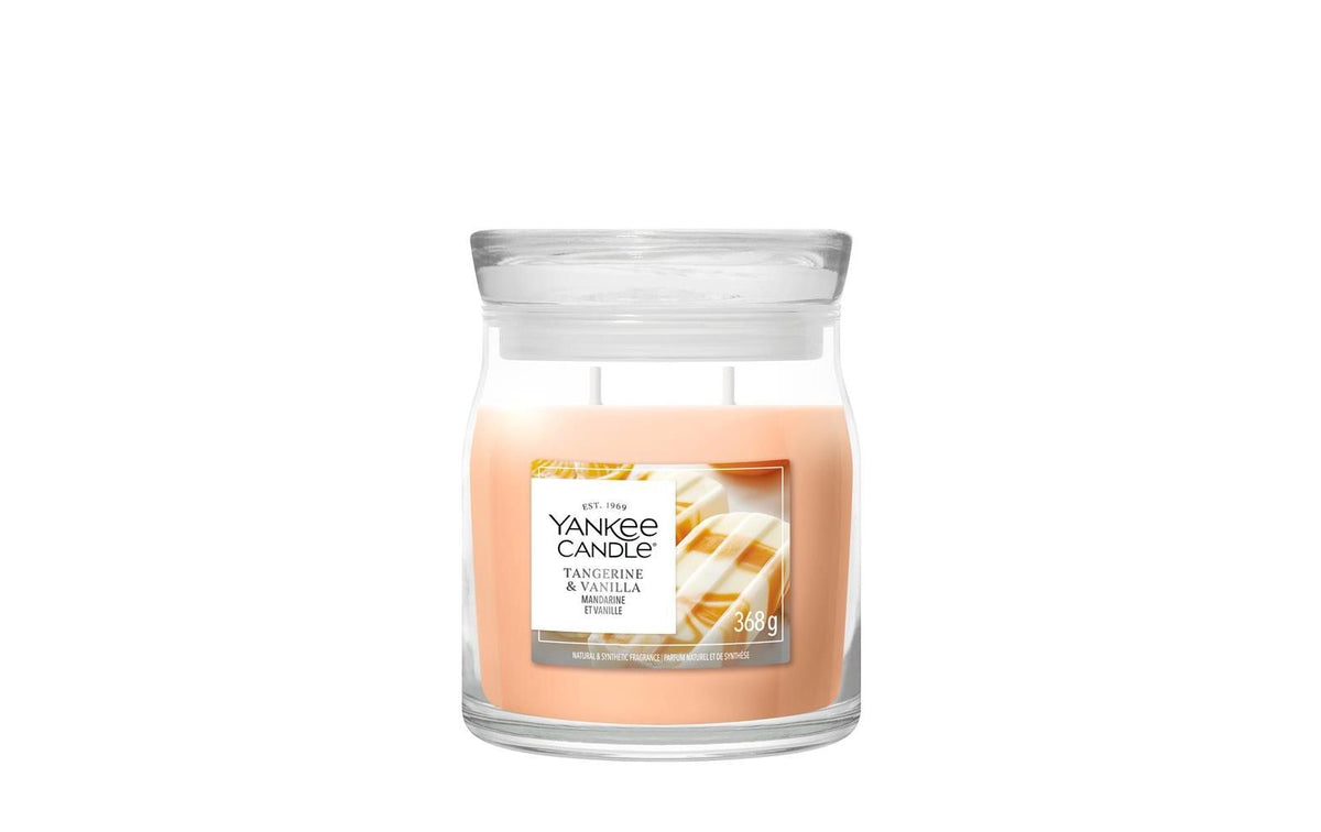 Yankee Candle Tangerine & Vanilla Signature Medium Jar