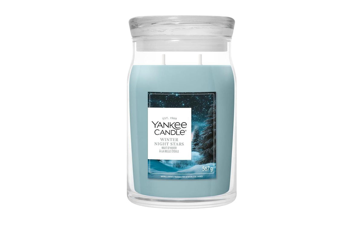 Yankee Candle Winter Night Stars Signature Large Jar