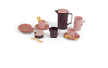 FT KAFFEE-SET IM NETZ 17 TEILE