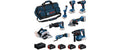 18V Set GSB + GDR + GBH + GWS + GKS