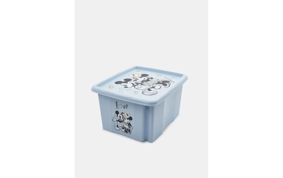 keeeper Dreh-/Stapelbox mit Deckel 15 l Karolina "Mickey"