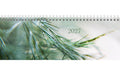 rido/idé Pultkal. Design Line 2027, Greeny Wire-O, 297 x 105 mm, 1 Woche/2 Seiten