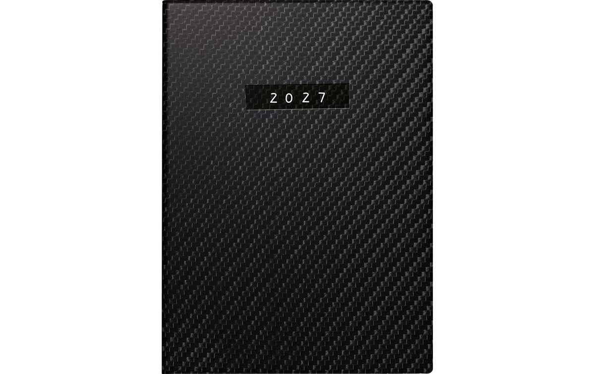 rido/idé  Tagesagenda Technik III Carbon 2027, deutsch, 100x140mm