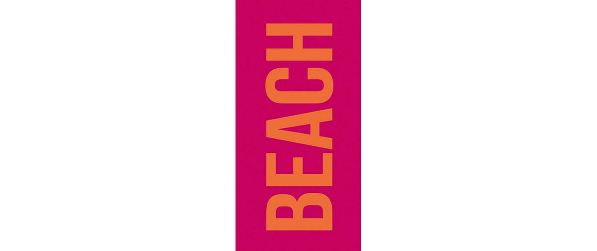 Cawö Strandtuch Beach rot  90 x 180
