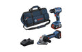 2x 18V Set GSR + GWS + 2x Akku Werkzeugtasche