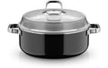 WMF Schmortopf Fusiontec Mineral Pro 28cm 28cm, mit Deckel, schwarz