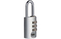 Zahlenschloss Aluminium YE3CB silber 20/21