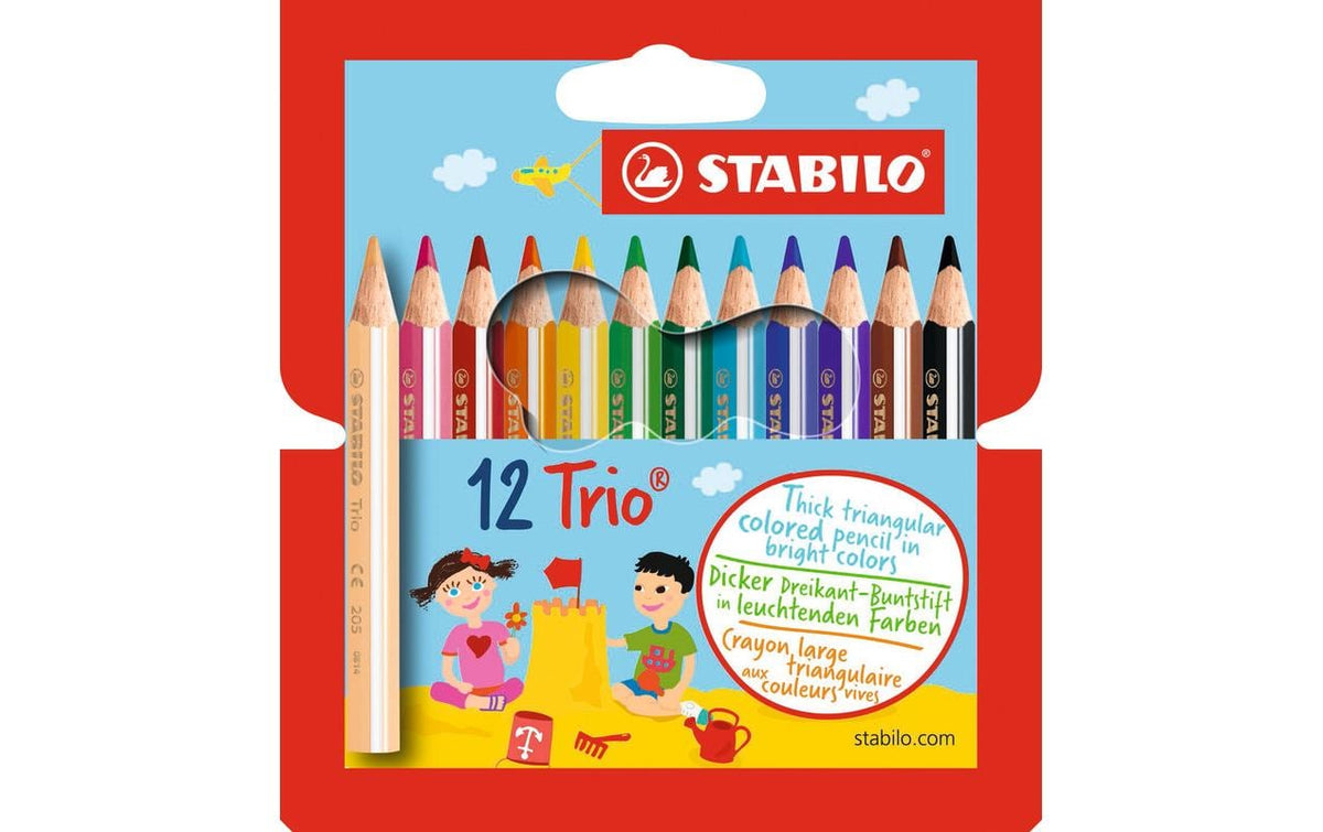 STABILO Trio dick kurz 12er Etui