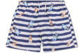 Swim Essentials UV-Badeshorts Bluey blau/weiss gestreift, Gr. 86/92, 1-2 Jahre