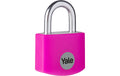 Vorhängeschloss Aluminium YE3B pink 25/12