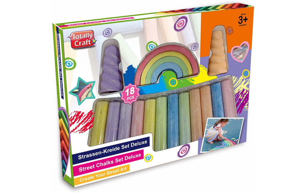 Totally Trendy Strassenmalkreide Deluxe Set