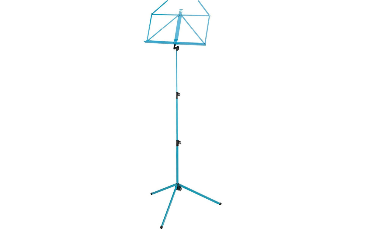K&M 100/1 Notenpult Meerblau Meerblau, faltbar